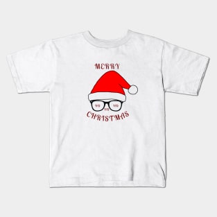 Merry Christmas ho ho ho - santa hat Kids T-Shirt